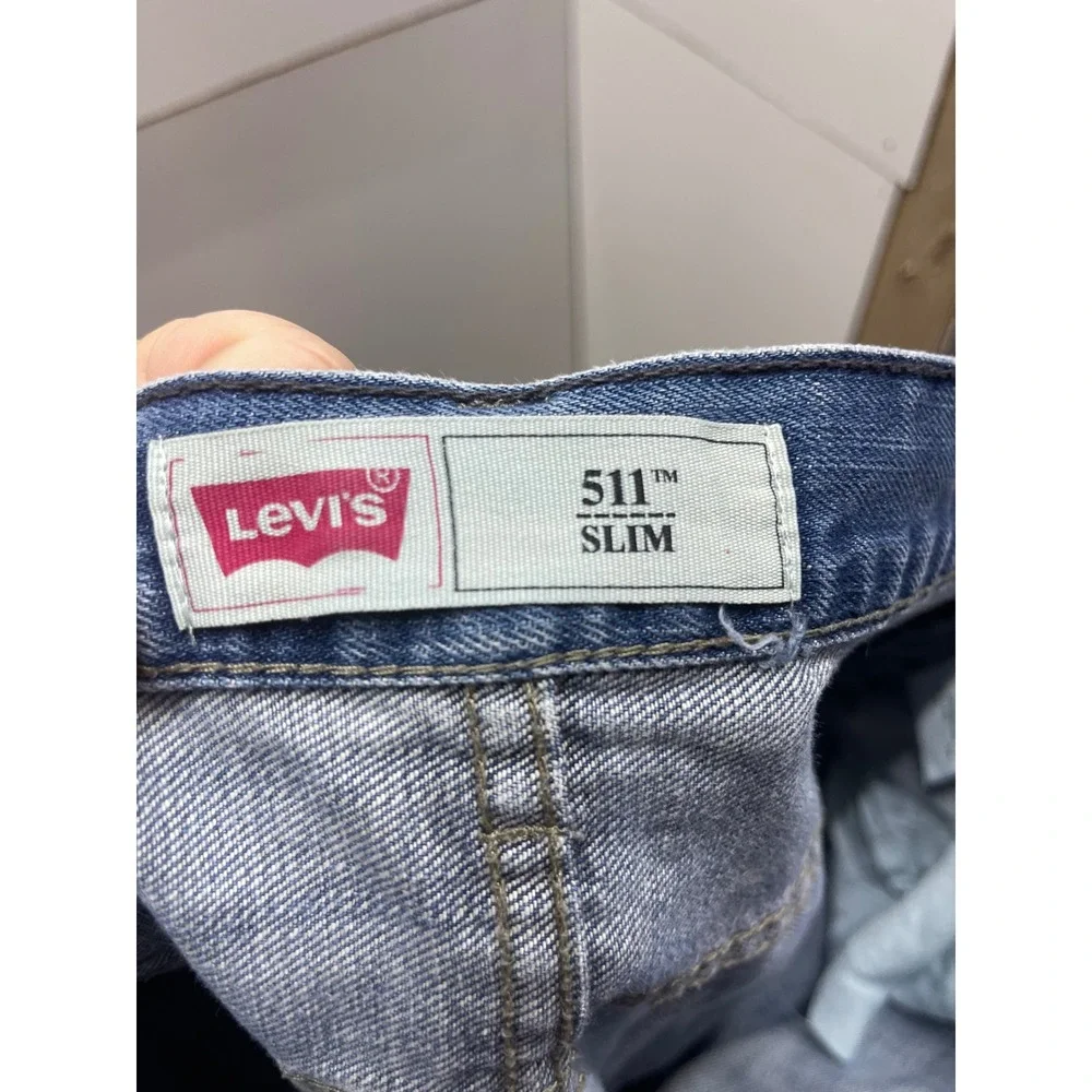 Levis 511 Slim Jeans Reg Blue Denim W29 L29 00511-1462